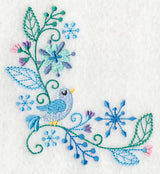 Frosty Foliage & Winter Bird Corner