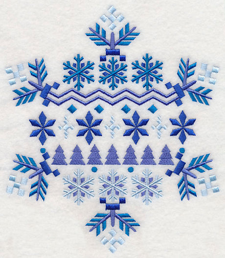 Nordic Winter Snowflake