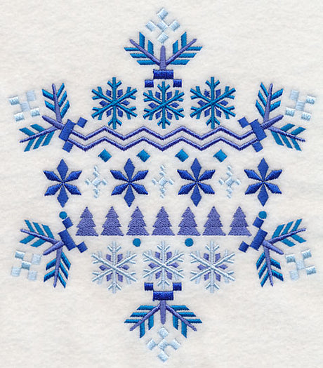 Nordic Winter Snowflake