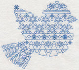 Nordic Winter Bird (Bluework)