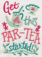 Get This Par-Tea Started