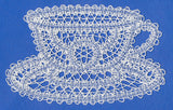 Tea Time Teacup (Battenburg Lace)
