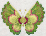 Lenten Rose Butterfly in Watercolor
