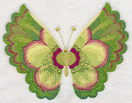 Lenten Rose Butterfly in Watercolor