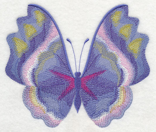 Morning Glory Butterfly in Watercolor