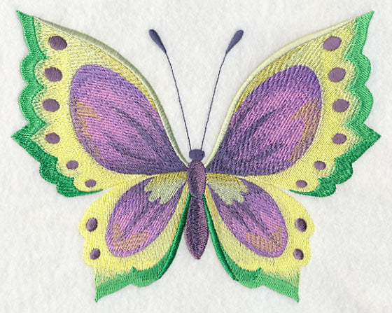 Violet Butterfly in Watercolor