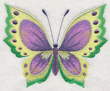 Violet Butterfly in Watercolor
