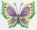 Violet Butterfly in Watercolor