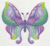 Iris Butterfly in Watercolor