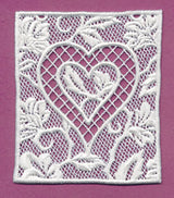 Bunting Heart (Lace)