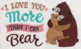More Than I Can Bear