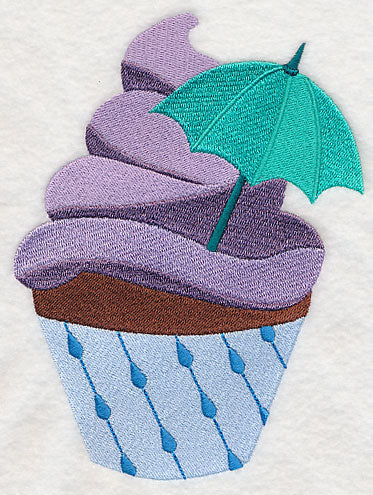 April Showers Cupcake