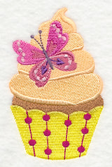 June Butterfly Cupcake
