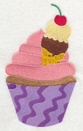 August Ice Cream Cupcake