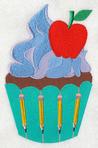 September School Cupcake