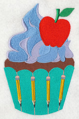 September School Cupcake