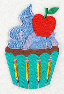 September School Cupcake