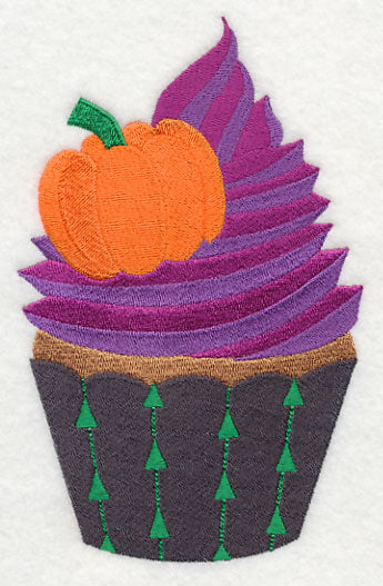 October Pumpkin Cupcake