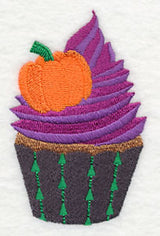October Pumpkin Cupcake