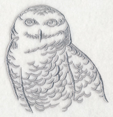 Cool Silhouette Snowy Owl