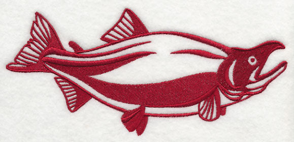 Cool Silhouette Salmon