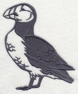 Cool Silhouette Puffin