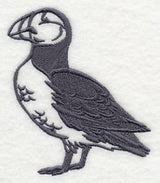 Cool Silhouette Puffin