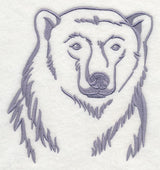 Cool Silhouette Polar Bear