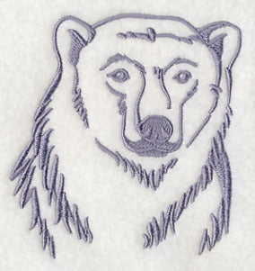 Cool Silhouette Polar Bear