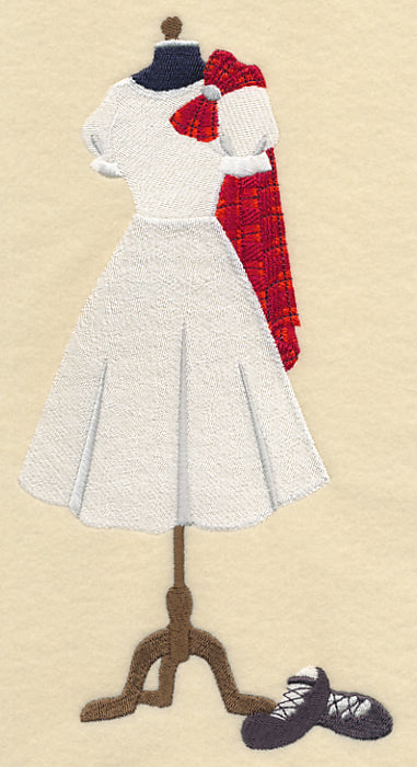 Scottish Dance Dress Form - Female