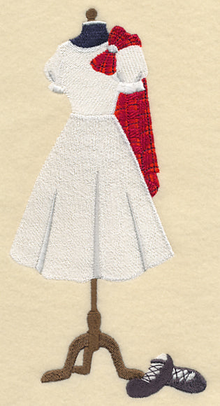 Scottish Dance Dress Form - Female
