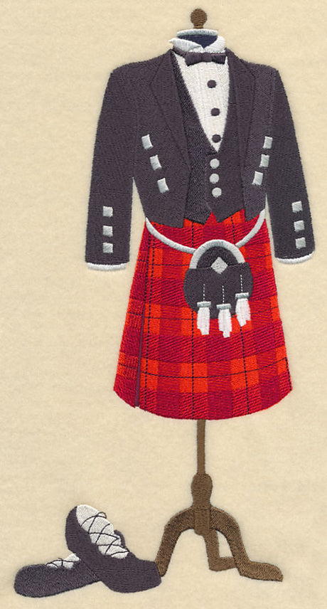 Scottish Dance Dress Form - Male