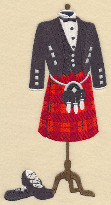 Scottish Dance Dress Form - Male
