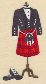 Scottish Dance Dress Form - Male