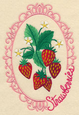 Fruit Cameo - Strawberries