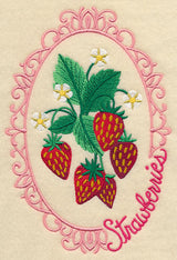 Fruit Cameo - Strawberries