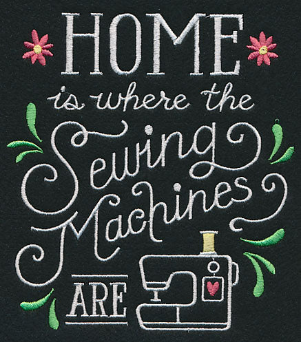 Home is Where the Sewing Machines Are
