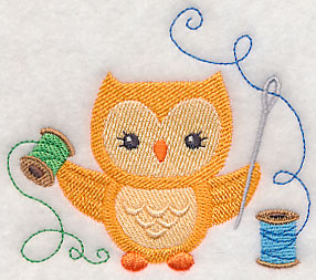 Crafty Owl - Needle and Thread