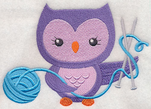 Crafty Owl - Knitting