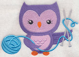 Crafty Owl - Knitting