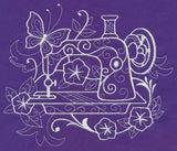Crafty Sewing Machine (Whitework)