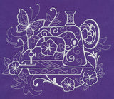 Crafty Sewing Machine (Whitework)