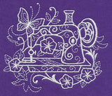 Crafty Sewing Machine (Whitework)