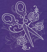 Crafty Scissors (Whitework)