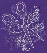Crafty Scissors (Whitework)