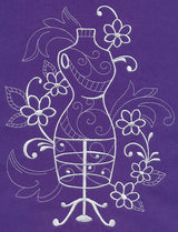 Crafty Dress Form (Whitework)