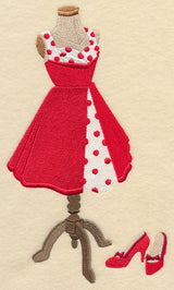 Classic Couture Dress Form - 1950