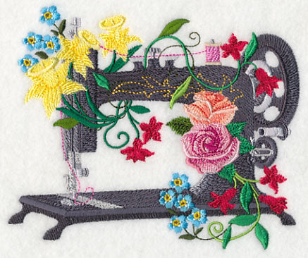 Sewing Machine Blooms
