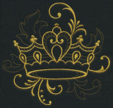 Queen's Crown Filigree (Goldwork)