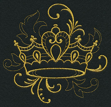 Queen's Crown Filigree (Goldwork)